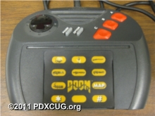 Atari Jaguar Controller with Doom Overlay