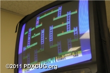 PDXCUG Member Playing Jumpman