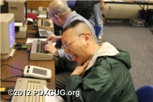 PDXCUG Members typing in programs